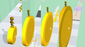 Layers Roll Gameplay Walkthrough Part - 03  level #125 New Score