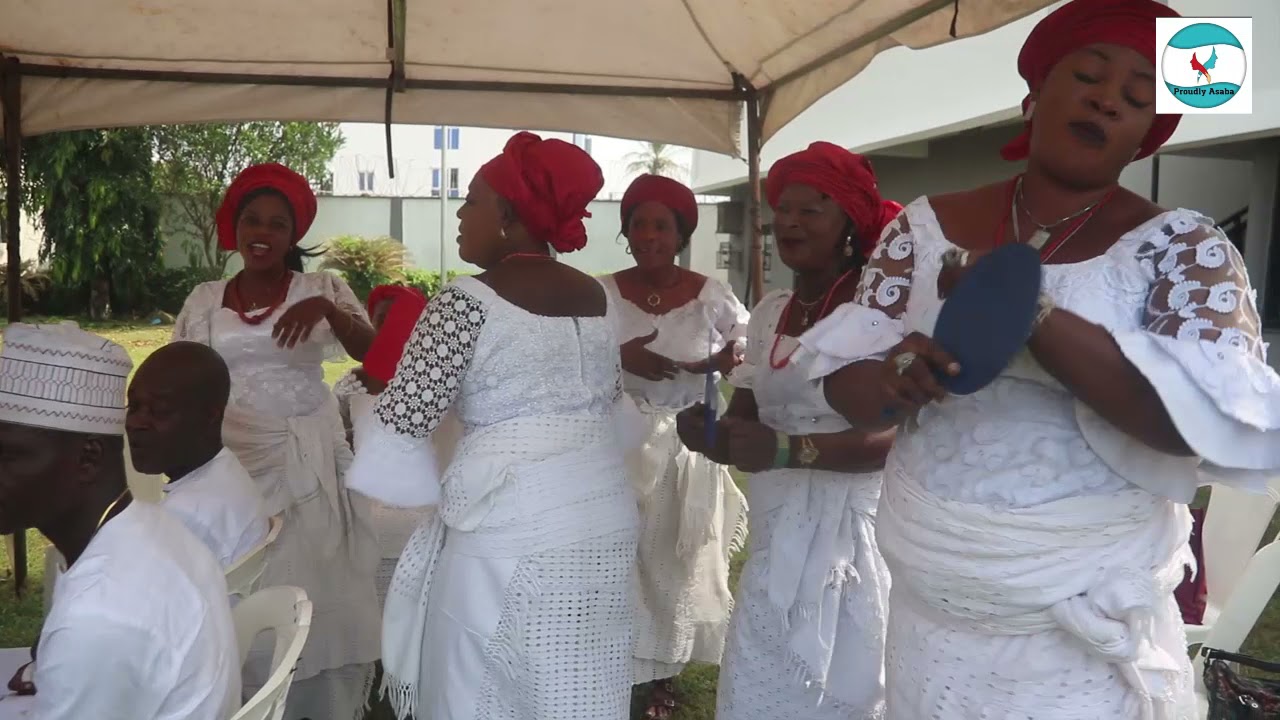 OLU OF WARRI'S VISIT TO THE ASAGBA OF ASABA