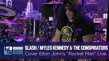 Thumbnail of Slash ft. Myles Kennedy & the Conspirators Cover “Rocket Man” on the Stern Show
