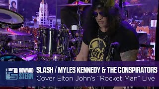 Slash ft. Myles Kennedy & the Conspirators Cover “Rocket Man” on the Stern Show chords