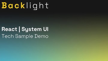 Tech Sample Demo | React + System UI (Theme UI/styled-components)