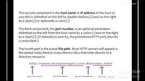 4.4 URL and URLConnection