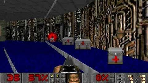 Custom Doom map I made (WIP)