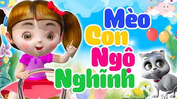 NHẠC THIẾU NHI VUI NHỘN ♫ Mèo Con Ngộ Nghĩnh ♫ Meo meo meo