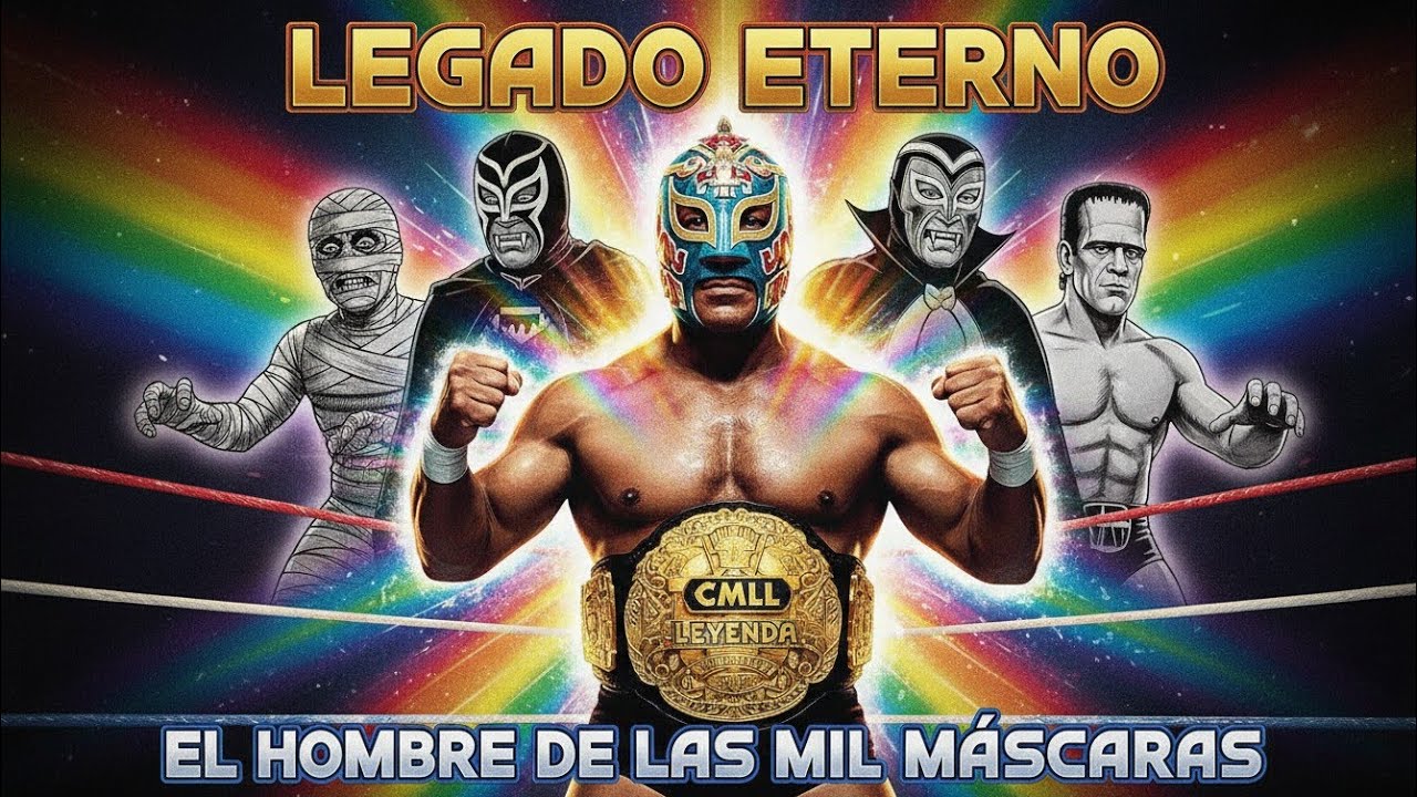 Mil Máscaras | El Hombre de las Mil Máscaras y su Legado Eterno | Leyenda de la Lucha Libre Mexicana