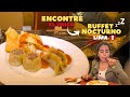 BUFFET NOCTURNO en Lima 🇵🇪 con ORQUESTA Y HORA LOCA 🎺💃  | Isa Terrones