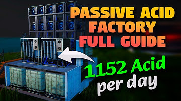 Passive Acid Farm Guide ♻ | 1152 Acid per Day | ONCE HUMAN