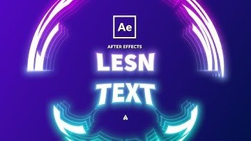 Dynamic Text Animation with CC Lens in After Effects Titorials