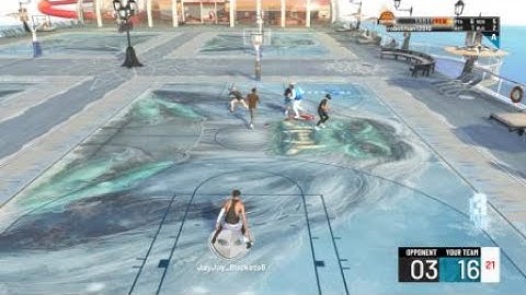 Snatch block then contact dunk