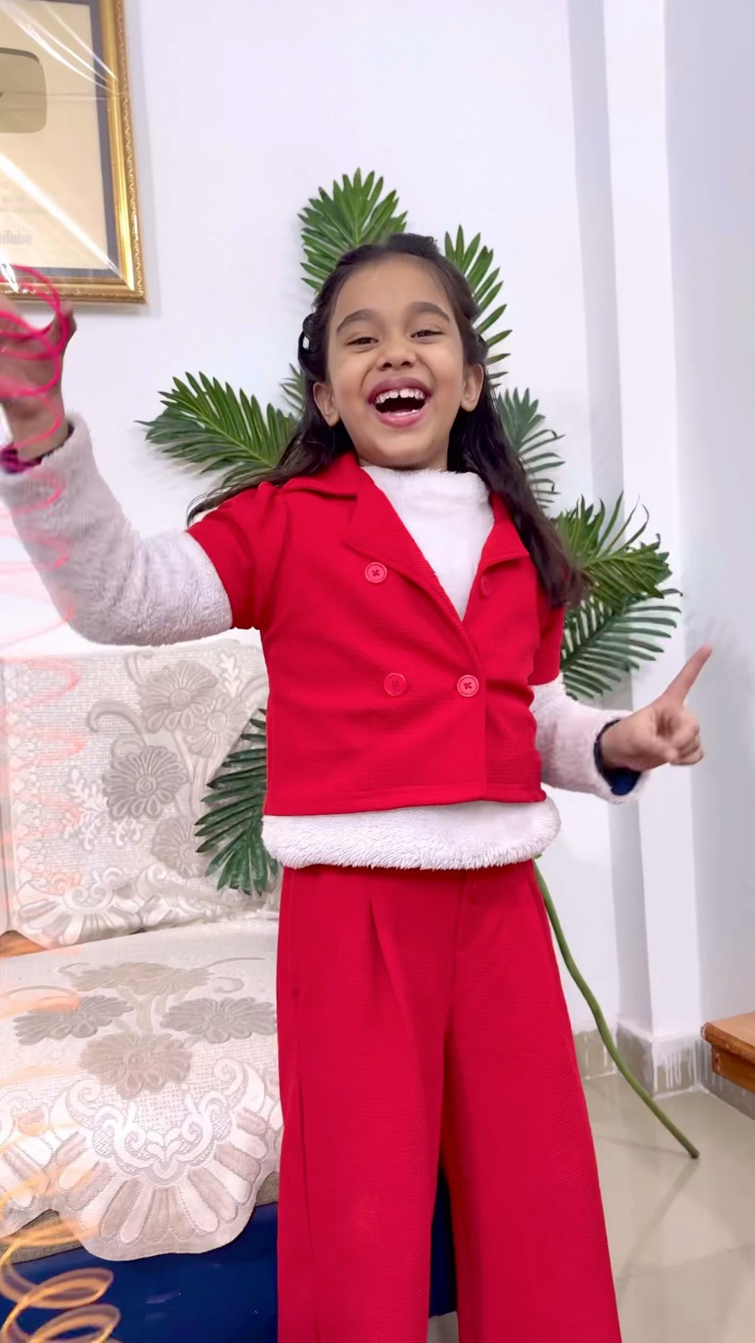 amaira ke ghar aya ? Santa Claus#shorts #thegeetagurjar
