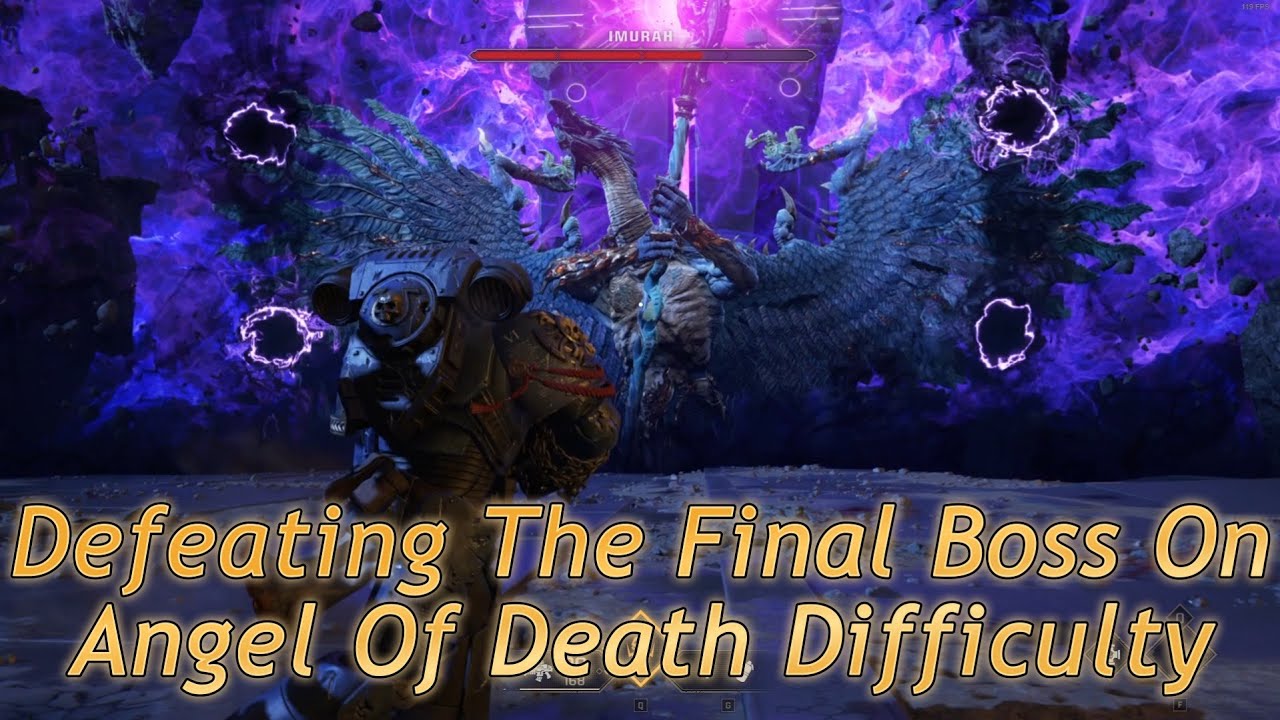 Warhammer 40k Space Marine 2 - Killing Imahur Final Boss On Angel Of ...