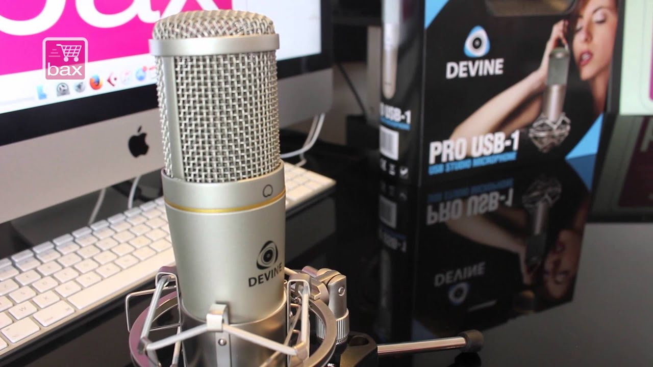 Studio USB Microphone Devine Pro Usb 1