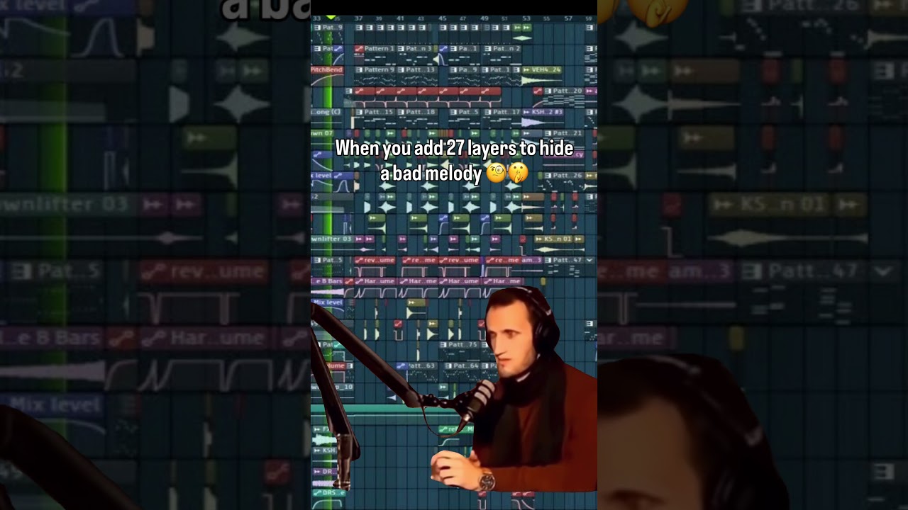 How 27 Layers Hide Terrible Music Production 🧐🤫 #musicproducer #melody #memes adlı videoyu YouTube'da izle How 27 Layers Hide Terrible Music Production 🧐🤫 #musicproducer #melody #memes adlı videoyu YouTube'da izle