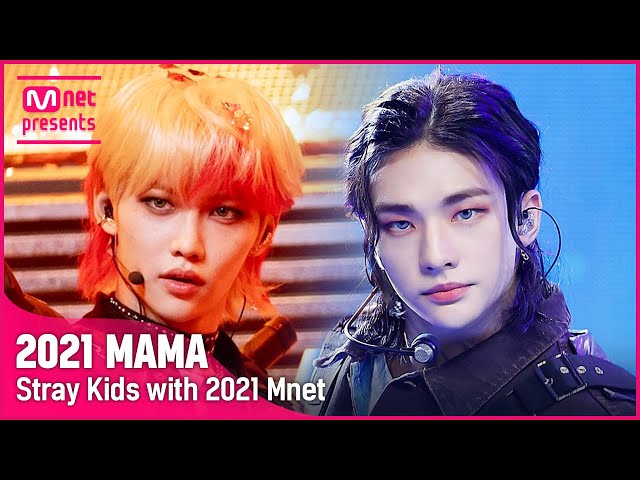 MIROH부터 소리꾼(Thunderous)까지! ► Stray Kids(스트레이 키즈) with 2021 Mnet | Mnet과 함께하는 2021 MAMA 수상자 무대 모아보기 class=