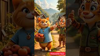 Scary Prank on Tiger 😱🐯   Smart Cat’s Revenge 😂 #catvideos #aicat #aicatvideo