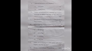 M.SC. PHYSICS ELECTRONICS-1,PAPER,(SEMESTER -3RD)2021 LUCKNOW UNIVERSITY