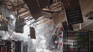 Roof collapses at Safeway in Troutdale