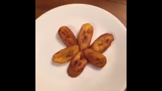 How To Make Maduros  Amarrillos  Fried Sweet Plantains