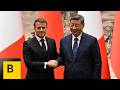 Macron in China as Xi Presses for Support on Taiwan
