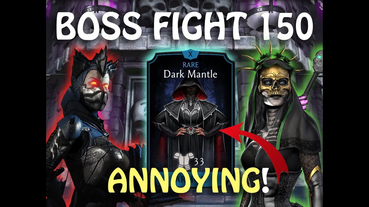 Dark Queen's Tower Fight 150. The Dark Mantle Arrives!