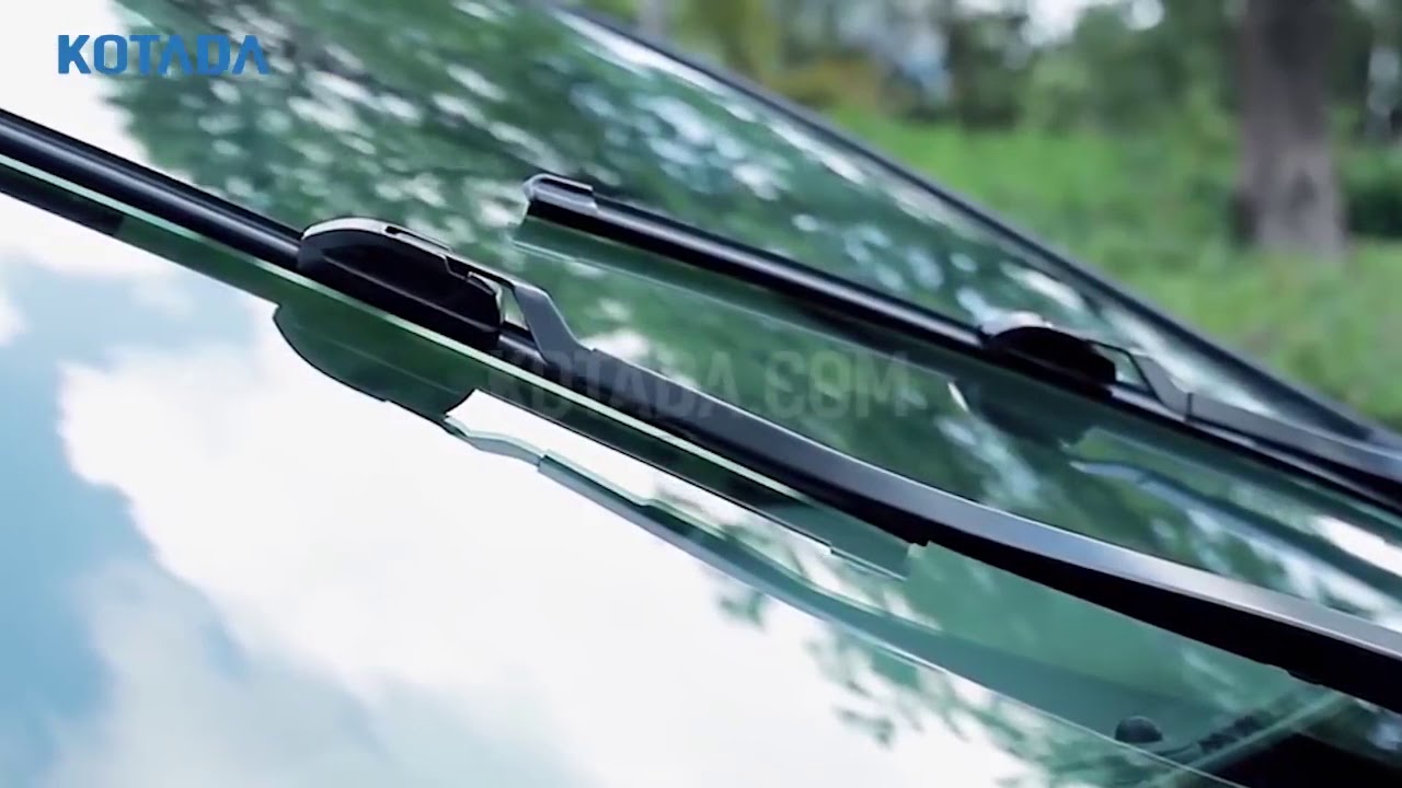 Video so sánh giữa gạt mưa Silicone và gạt mưa cao su - youtube