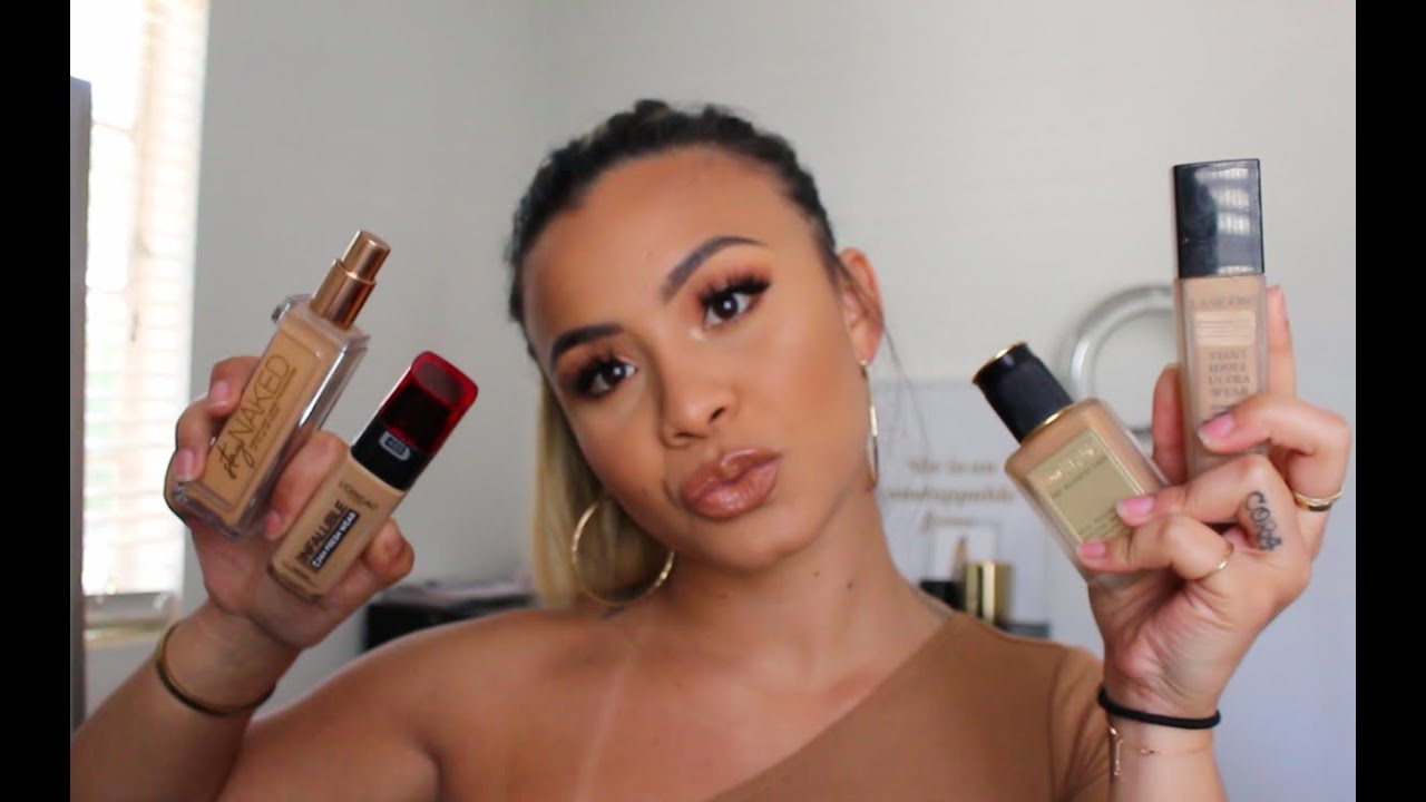 Top 5 Current Favorite Foundations! YouTube