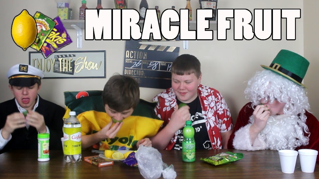Miracle Berry Flavor Tripping Pills Taste Test (Makes Sour Food Sweet)