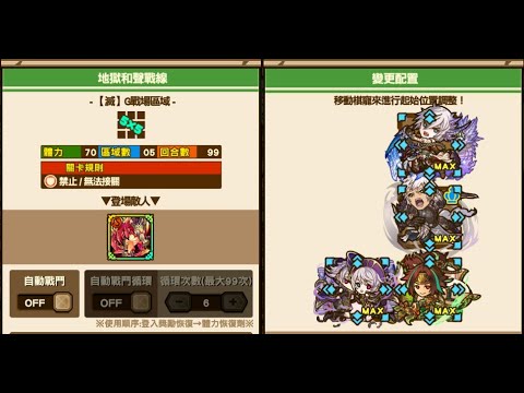 Summon Board: Hell Harmony Front G-Battlefield Guide