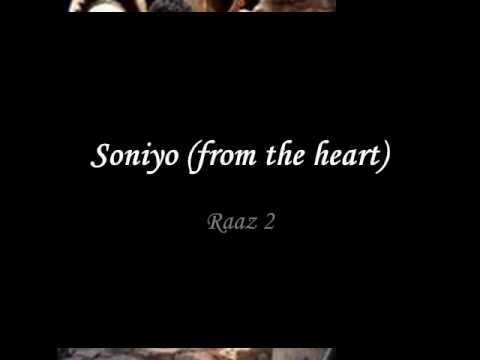 Soniyo from the heart   raaz 2   full song