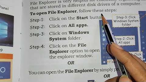Class - 4 | Computer Lesson-2 File Management in Windows 10 | Windows 10