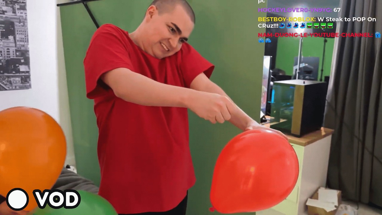 PRANKING CRUZ WHILE HES LIVE (VOD)