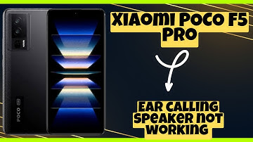 Ear calling speaker not working problem Xiaomi POCO F5 Pro || How to solve ear calling issues