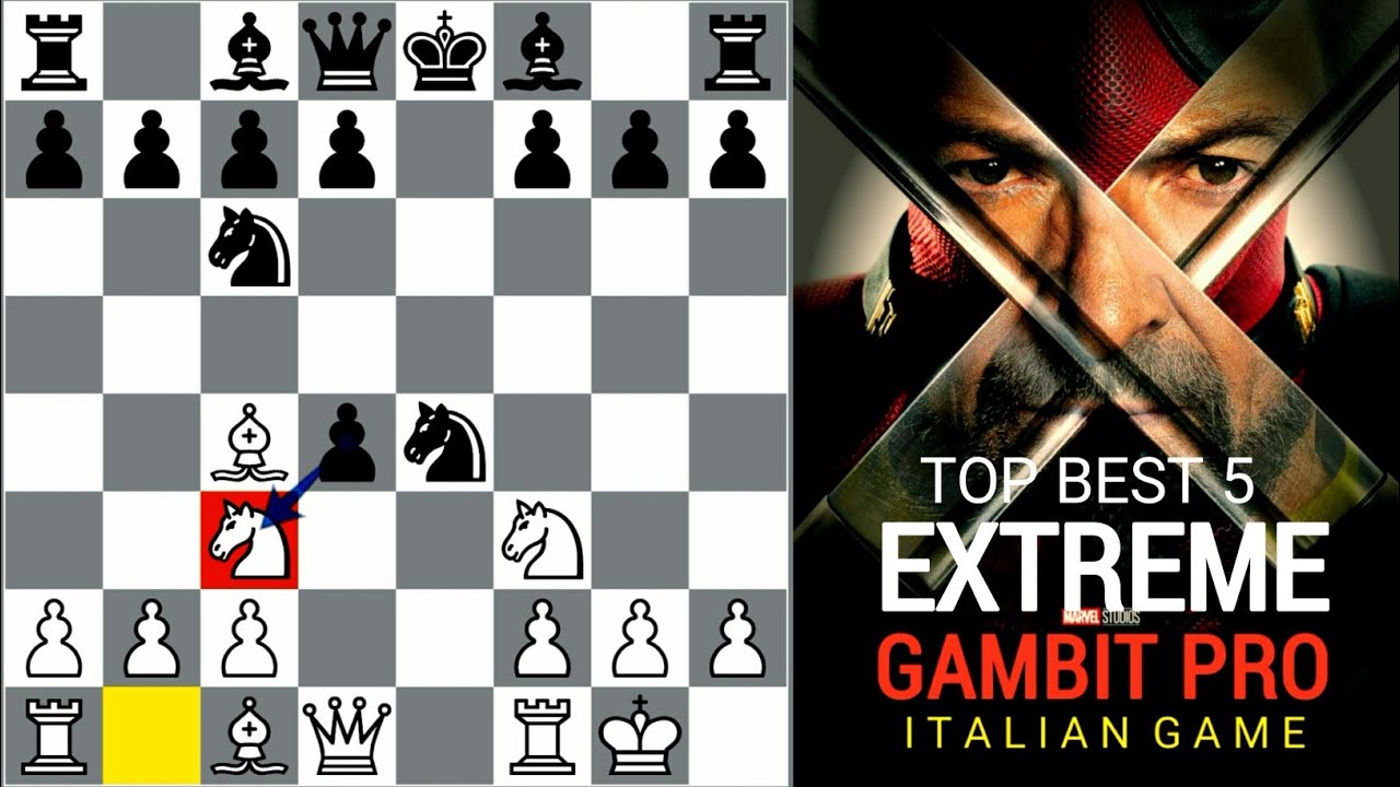 GAMBIT PRO‼️TOP 5 Pembukaan Italian Game Terbaik Catur Gila