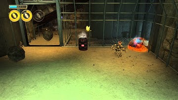 Knack - Chap 5-2 Into The Depths: Trogdo Mine Human Bomb Troops "Blast Power" Stick Robots