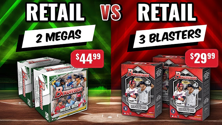 🚨NEW RELEASE🚨2024 BOWMAN MEGA BOXES!! 2 AUTOS! 2 MEGAS VS 3 2024 BOWMAN BLASTER BOXES