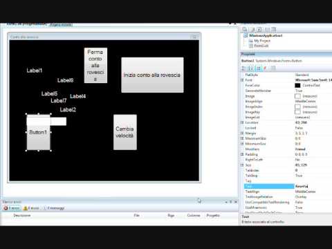 Creare un cronometro - Visual Basic 2008 - 1/2