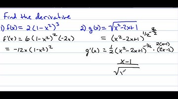 AP Calculus Section 3.6 Chain Rule