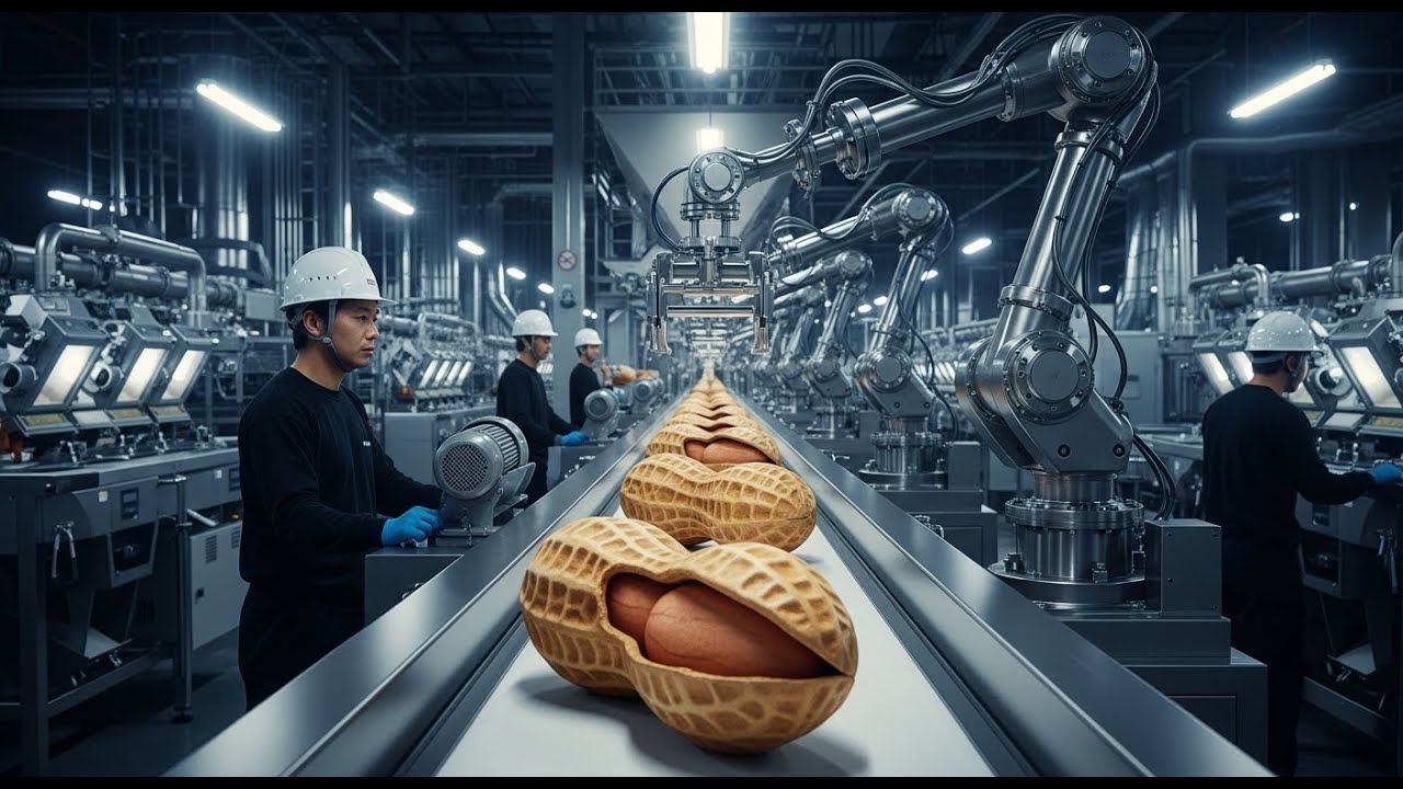 Inside A Peanut Factory: How Millions Of Planters Snacks Are Made ...