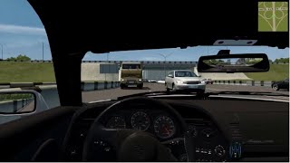 Toyota Supra STREET RACING THROUGH TRAFFIC | City Car Driving screenshot 4