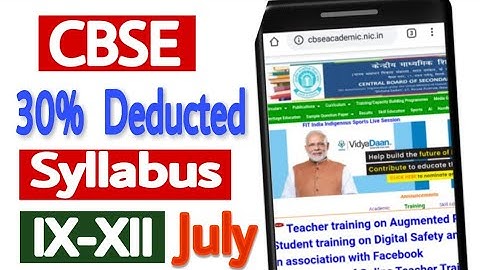 How to download CBSE Revised Syllabus 2020-21|CBSE Updated syllabus for 9th to 12th 2021|CBSE 2021