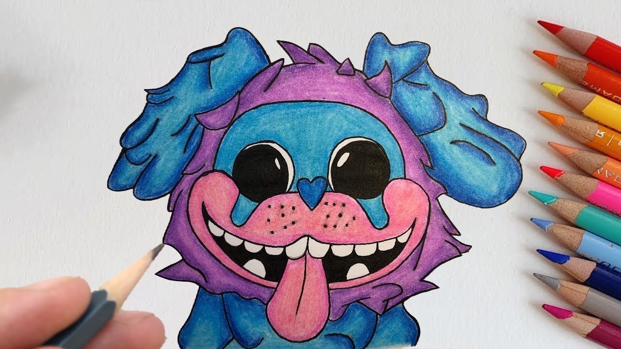sketch PJ Pug A- pillar Poppy Playtime by LGATR on DeviantArt