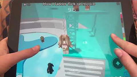 How to ladder flick on mobile
