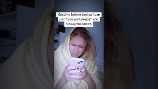 Reading a book before bed to "fall asleep" #booktok #booktube #bookmemes #fanfic #fanfiction #ao3