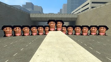 Many Hi my name is aughhhh Nextbot Gmod in Big City (3)