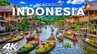 Wonders Of Indonesia 4K | The Most Beautiful in Indonesia | Travel Video 4K
