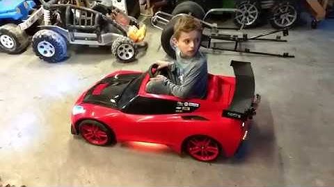 Super Fast Lipo Power Wheels "Boosted C7"