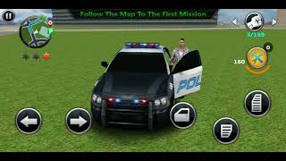 peguei o carro da polícia no jogo grandes gangster 😎 screenshot 2