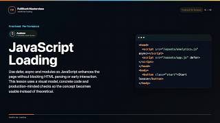 JavaScript Loading Explained | FullStack Masterclass Frontend Performance Course