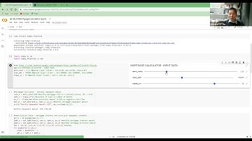 Build a Mortgage Calculator by Numpy in Colab