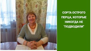 СОРТА ОСТРОГО ПЕРЦА, КОТОРЫЕ НИКОГДА НЕ 